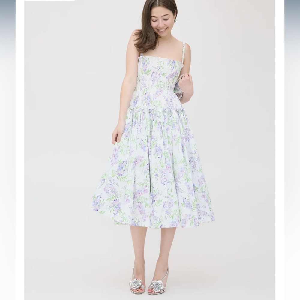 Hill House Seraphina Midi Dress in Wisteria